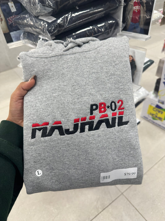 PB02 MAJHAIL EMBROIDERED HOODIE